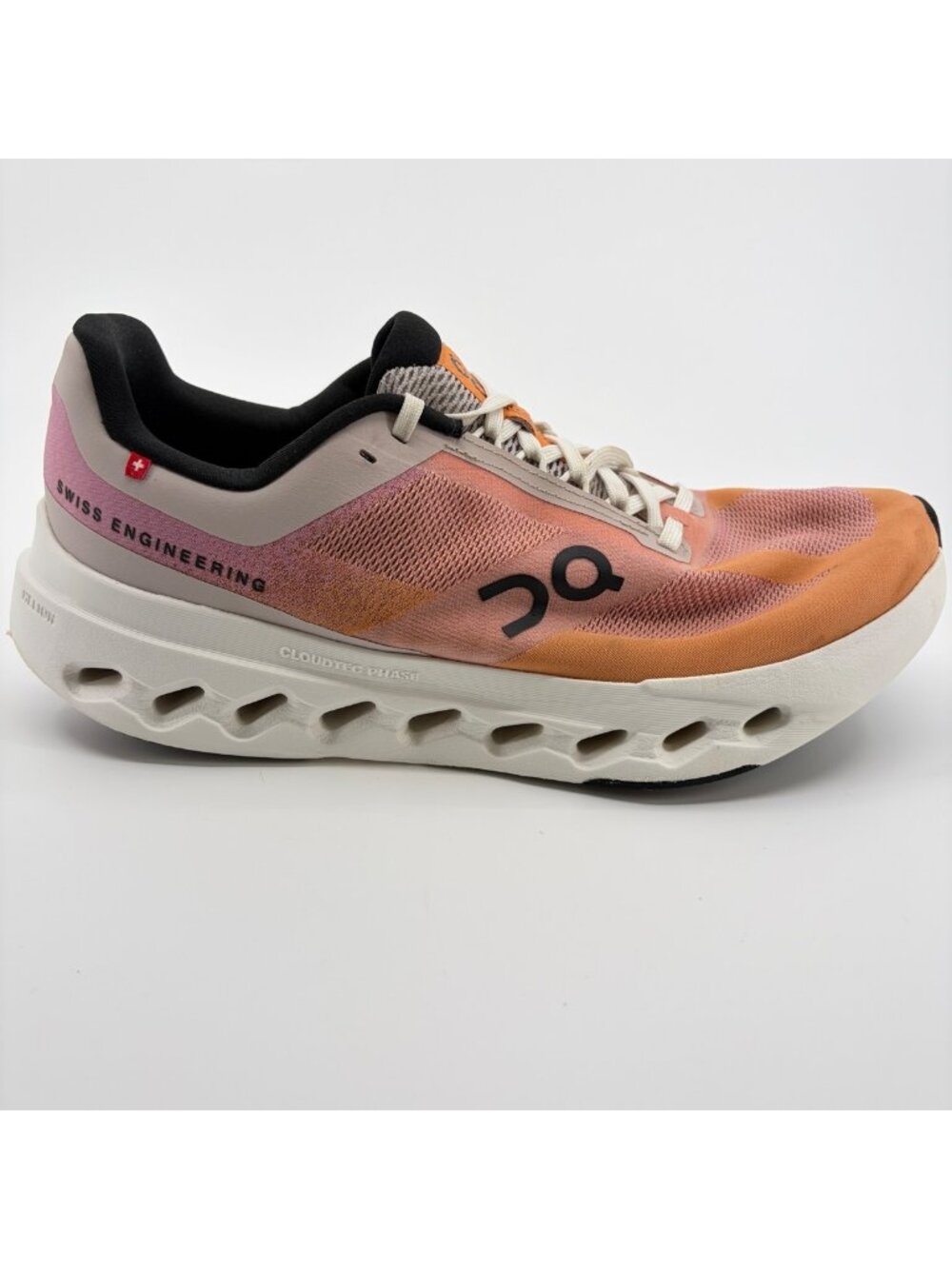 On Cloudsurfer Next Tangerine Pink Orange Womens Size 10 Running Shoes Sneakers